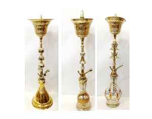 Chicha de luxe en laiton massif égyptien, refroidisseur à glace, design unique, meilleure qualité, vente chaude - Product Image 5