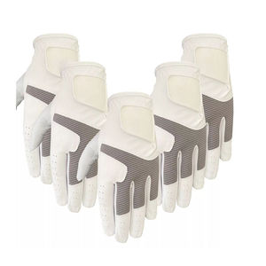 Envío Directo OEM logotipo personalizado Color Golf guante suave dedo completo cuero de alta calidad mano izquierda derecha GUANTES DE Golf piel de oveja - Product Image 1