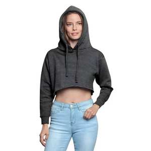 Sudadera Corta Transpirable para Mujer, Sudadera Corta Informal de Moda, Sudadera Corta para Mujer, Suministro de Fábrica al por Mayor OEM - Product Image 5