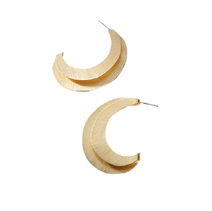 Pendientes de Bronce Estrella de Moda Africana, Accesorios de Moda Virales, Pendientes Geométricos Indios al por Mayor - Product Image 1