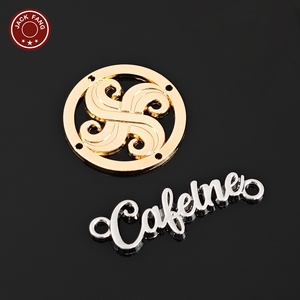 Bag <b>Gold</b> Engraved Hijab Abaya Scarf Shoes Custom Brand logo Metal Label Personalised metal logo for bag <b>Clothes</b> Clothing - Product Image 6