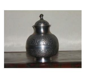 Cendres humaines urnes de crémation bleues européennes uniques finies élégantes pour les fournitures funéraires urnes en métal au prix de gros nouveau souvenir - Product Image 4