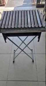 Parrilla Portátil Plegable Dorello con Rejilla de Acero Inoxidable y Asas para Acampar al Aire Libre y Cocinar en el Patio - Product Image 2