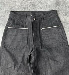 Jeans baggy décontractés lourds en coton de qualité supérieure pantalon baggy ample à la cheville de fabricant personnalisé vintage - Product Image 3