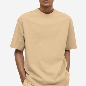 เสื้อยืดสตรีทแวร์ทรงบ็อกซี่สำหรับผู้ชาย ผ้าฝ้าย 100% พิมพ์ลายตามสั่ง ทรงลำลอง ผู้ผลิตขายส่ง เสื้อยืดลายกราฟิก OEM 2026 - Product Image 3