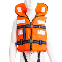 À la mode personnalisé couleur maille gilet de sauvetage extérieur multi-poches gilet de sauvetage fabricants vente directe canotage gilet de sauvetage