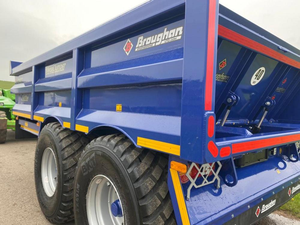 Remorque à benne basculante hydraulique à 4 roues de qualité d'occasion, 8 tonnes, composants de base, industries de la construction et agricoles - Product Image 2