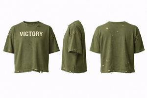 T-shirt vintage surdimensionné en coton lourd personnalisé pour homme, coupe ample, délavé, effet usé - Product Image 6