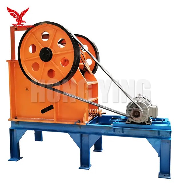 Stone crushing machine basalt crusher marble jaw crusher conveyor belt