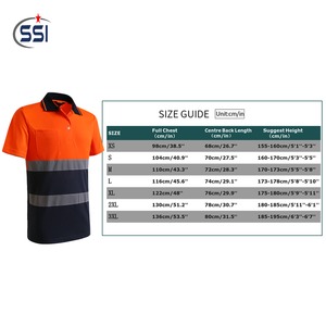 เสื้อโปโลความปลอดภัยสะท้อนแสงมองเห็นได้ชัดเจน, เสื้อโปโลแขนยาวกันน้ำแห้งเร็ว - Product Image 6
