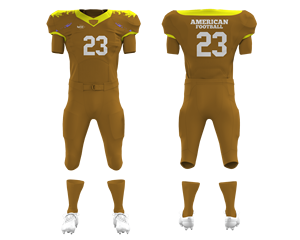 Youth Sublimated American <b>Football</b> Uniform Sets Breathable Printed Custom Design <b>Football</b> Jerseys - Product Image 4