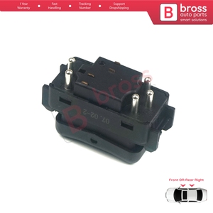 Interrupteur de commande de fenêtre de console centrale BDP632 5 broches droit pour W124 A124 C124 S124 W126 C126 W463 W201 190 A1248204510 - Product Image 4