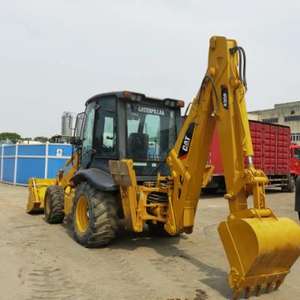 Cargadora de ruedas Caterpillar 420F usada, retroexcavadora, cargadora frontal, motor de bomba hidráulica Kawasaki, componentes de núcleo incluidos - Product Image 5