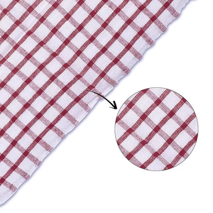 Ensemble de serviettes de cuisine multicolores CheckMate élégantes avec matériau durable et motif classique idéal pour cuisiner - Product Image 5