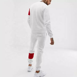 Sudadera de cuello redondo con estampado de letras personalizado y pantalones de chándal para correr, conjuntos de 2 piezas, sudaderas deportivas informales, sudadera de hombre de la mejor calidad - Product Image 4