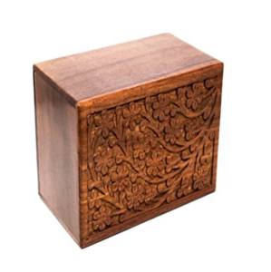 Fabricant d'urnes en bois naturel pour la crémation, d'urnes en bois de mangue de haute qualité pour les cendres humaines - Product Image 4
