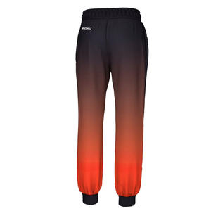 OEM Pantalon de survêtement 100% coton pour hommes, taille haute, couleurs personnalisables, tailles, logo brodé, jogging vintage délavé à l'acide - Product Image 2