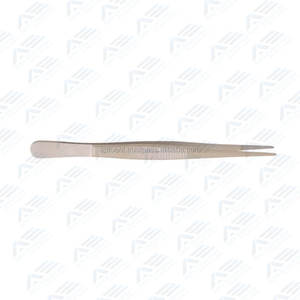 Pinzas de Disección Rectas de 5 Pulgadas, Acero Inoxidable, Mordazas Rectas con Patrón Serrado y Mango Cómodo, Profesional Médico - Product Image 5