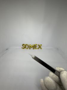 Pinzas para extensiones de pestañas-Suministro de pestañas de acero japonés plateado - Product Image 6