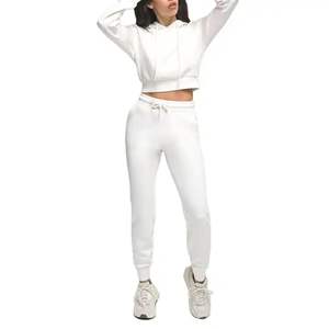 Nouvelle mode de survêtement à capuche et de jogging pour femmes logo personnalisé survêtement slim pour femmes vêtements de sport survêtement - Product Image 1