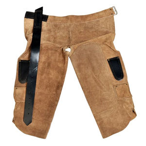 Tablier complet de maréchal-ferrant professionnel Chap en cuir de vache résistant pour ferrage de cheval et toilettage Instruments vétérinaires équestres - Product Image 3