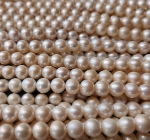 Cuentas de perlas de agua dulce doradas cultivadas naturales, piedras preciosas blancas sueltas sin tratar, efectos ópticos de cambio de Color para la fabricación de joyas - Product Image 5