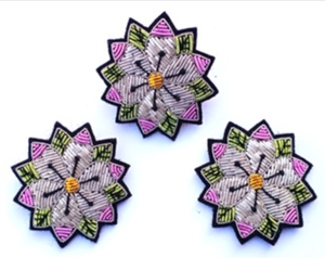 Meilleure qualité arc-en-ciel broche #0760 nouveau Design fil de lingot broches dentelle broderie à la mode tissu broches en gros bas - Product Image 6
