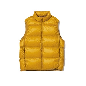 Chaqueta Acolchada Casual para Hombre con Cuello Alto, Cortavientos, de Secado Rápido, Transpirable, Chaleco de Burbujas, de Invierno, de Nylon, de Seguridad, Color Puro, con Logo Exterior - Product Image 1