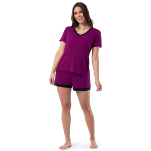 Conjuntos cortos personalizados para mujer Conjunto de 2 piezas para mujer Ropa de verano Primavera 2024 - Product Image 1