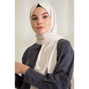 ผ้าคลุมไหล่ไหมเมดินาไอวอรี่-สินค้าพรีเมียม - Product Image 4