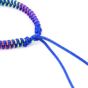 <span class=keywords><strong>Bracelet</strong></span> tressé bouddhiste <span class=keywords><strong>tibétain</strong></span> fait à la main, nœud porte-bonheur, corde, <span class=keywords><strong>bracelet</strong></span> multicolores pour hommes et femmes - Product Image 6