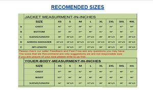 Blousons bombardiers d'hiver classiques en cuir de mouton pour hommes vente en gros - Product Image 6