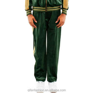 Chándal de dos piezas para hombre de la mejor calidad poliéster/algodón ajustado ligero y cómodo logotipo personalizado cremallera completa - Product Image 4