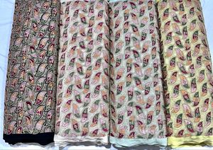 Trendy Factory Price Embroidery Work Georgette Fabric for Wedding Grown Party Dress From Indian Exporter and Supplier - Product Image 2