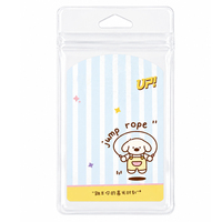 Pochettes en PVC givré avec fermeture éclair et logo personnalisé pour l'emballage, la protection, le rangement et la vente au détail de colliers longs et de bijoux – Sac en PVC givré