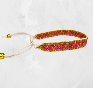 Friendship <b>Bracelet</b> or <b>Anklet</b> Chevron - Colorful - String - Trendy - *CUSTOMIZABLE* - Product Image 2
