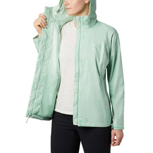 Chaquetas cortavientos transpirables de tendencia con logotipo personalizado para mujer, con precio barato cremallera completa, ropa para exteriores, las mejores chaquetas cortavientos - Product Image 1