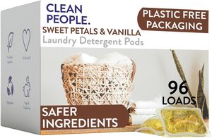 น้ำยาซักผ้าแบบแคปซูล The Clean People สูตรขจัดคราบ - กลิ่นดอกไม้หวานฉ่ำ แพ็ค 96 ชิ้น - Product Image 4