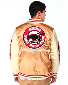 Chaquetas Bomber de Satén de Seda de Alta Calidad para Hombre, Diseño Universitario Bordado con Parche de Chenilla Personalizado, Chaqueta Casual con Capucha para Invierno - Product Image 3