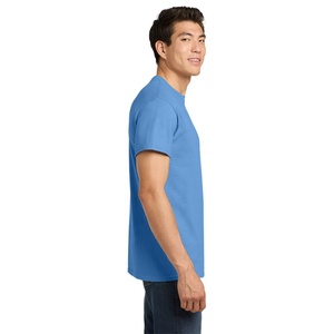 Camiseta Básica de Algodón para Hombre, Cuello Redondo, Manga Corta, Transpirable, Venta al Por Mayor, Fabricante de Ropa - Product Image 5