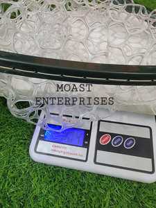 Filet d'atterrissage de pêche à la mouche en plein air Filet à truite Cadre en bois avec filet en caoutchouc Filet coulé à la main Thor Filet de pêche à la truite - Product Image 5