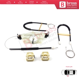 Kit de réparation de lève-vitre électrique BWR421, porte avant gauche pour Leon MK1 1M1 1999-2006 Toledo MK2 1M2 1998-2004 4/5 portes 1M0837461A - Product Image 4