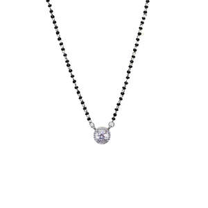 Collier en argent 925 avec zircone cubique pour femmes, cadeau de mariage - Product Image 4