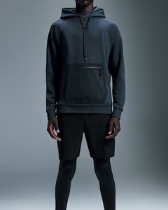 Sweat à capuche pour homme en polaire doux et chaud, fermeture éclair sur le devant, de qualité supérieure, respirant, lourd, élégant, vente en gros - Product Image 1