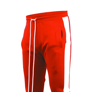 Pantalon de jogging décontracté et ajusté en coton mélangé lavé, coupe large et droite, style streetwear, collection 2026 OEM HSI, écologique et lourd - Product Image 4