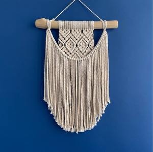Tenture murale en macramé faite à la main pour la décoration de fête à la maison au prix le plus bas avec un produit de haute qualité - Product Image 5