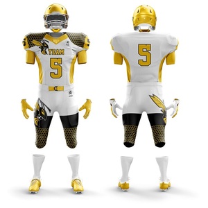 Conception de la fabrication de l'équipement d'origine Uniformes de football américain top tendance Uniforme de football américain à prix bon marché - Product Image 4