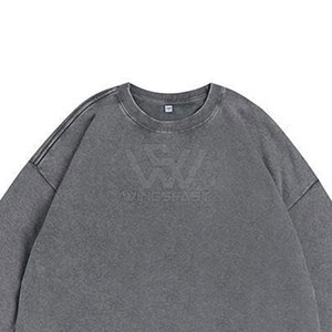 Bas quantité minimale de commande Premium Basics Acid Wash Sweat Nouveau design Meilleure vente Hommes Acid Wash Sweat - Product Image 6