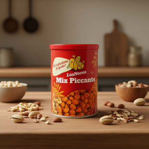 Forlivese Mélange de Noix Frites Épicées Nutritives en Boîte 130g X 8pcs Snacks aux Noix - Product Image 3