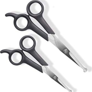 กรรไกรตัดผมสุนัขด้ามจับเหล็กมีด้ามจับพลาสติก - Product Image 3